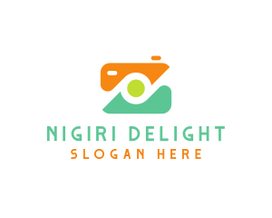 Abstract Photographer Camera logo design