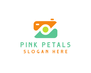 Abstract Photographer Camera logo design