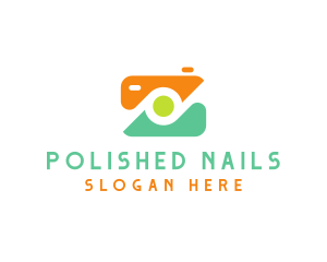 Abstract Photographer Camera logo design