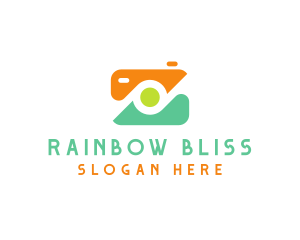 Abstract Photographer Camera logo design