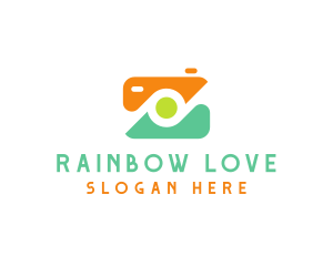 Abstract Photographer Camera logo design