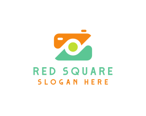 Abstract Photographer Camera logo design