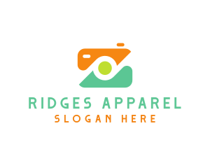 Abstract Photographer Camera logo design