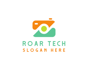 Abstract Photographer Camera logo design