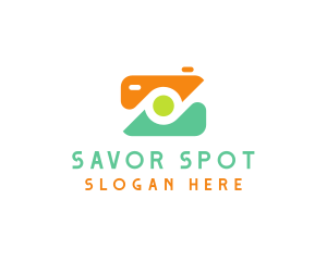 Abstract Photographer Camera logo design