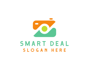 Abstract Photographer Camera logo design