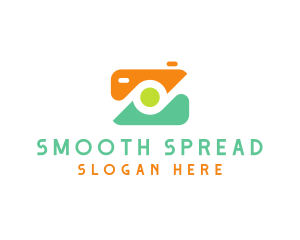 Abstract Photographer Camera logo design