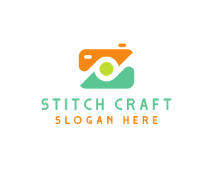 Abstract Photographer Camera logo design