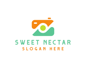 Abstract Photographer Camera logo design