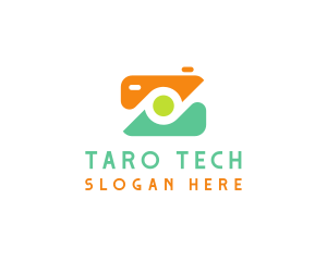 Abstract Photographer Camera logo design