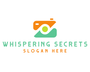 Abstract Photographer Camera logo design