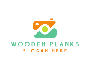 Abstract Photographer Camera logo design