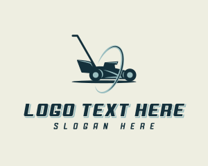 Lawn - Lawn Mower Gardening logo design