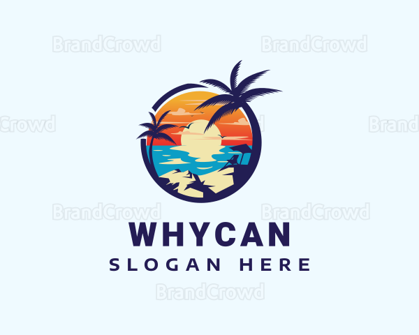 Beach Summer Getaway Logo