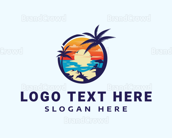 Beach Summer Getaway Logo