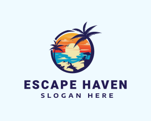 Getaway - Beach Summer Getaway logo design