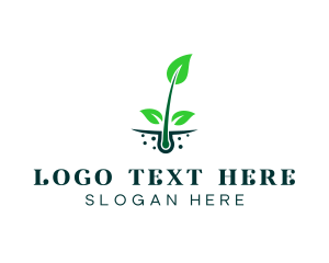 Hair - Natural Hair Shampoo logo design