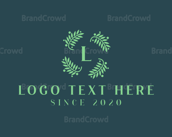 Laurel Leaf  Wreath Logo