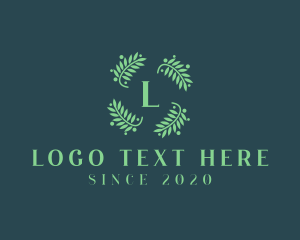 Salad - Laurel Leaf  Wreath logo design