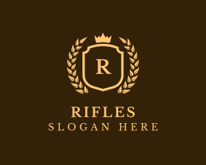 Royal Gold Shield Logo