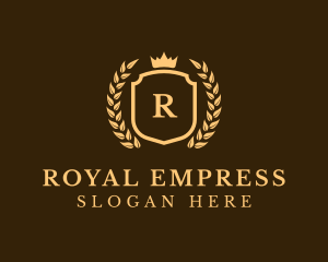 Royal Gold Shield logo design