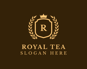 Royal Gold Shield logo design