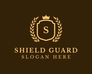 Golden - Royal Gold Shield logo design