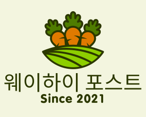 Carrot Vegetable Farm logo design