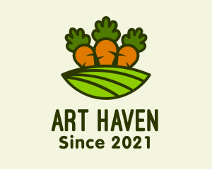 Carrot Vegetable Farm logo design