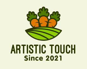 Carrot Vegetable Farm logo design