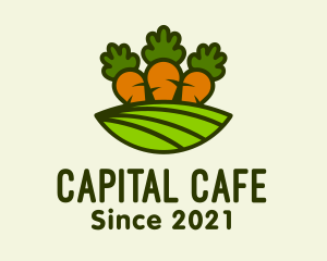 Carrot Vegetable Farm logo design