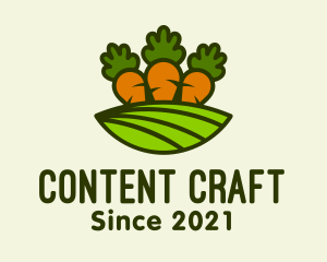 Carrot Vegetable Farm logo design