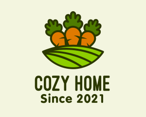 Carrot Vegetable Farm logo design