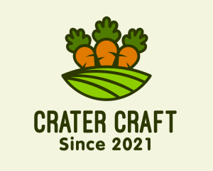 Carrot Vegetable Farm logo design