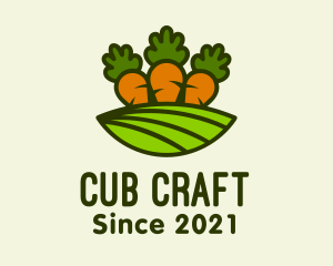 Carrot Vegetable Farm logo design