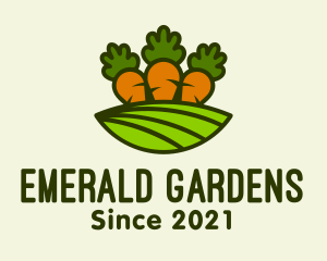 Carrot Vegetable Farm logo design