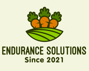 Carrot Vegetable Farm logo design