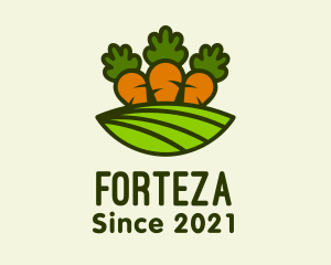 Carrot Vegetable Farm logo design