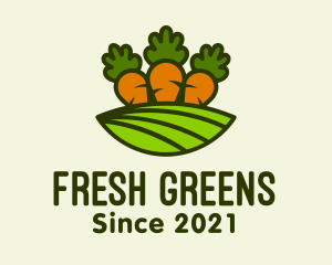 Vegetable - Carrot Vegetable Farm logo design