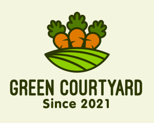 Carrot Vegetable Farm logo design