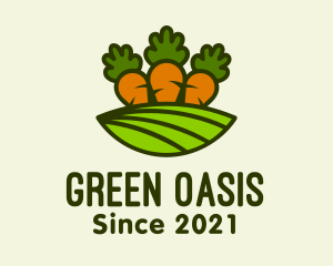 Carrot Vegetable Farm logo design