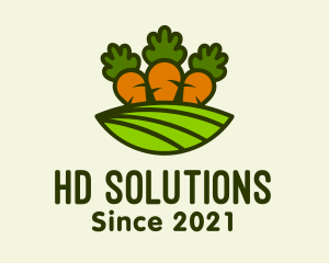 Carrot Vegetable Farm logo design