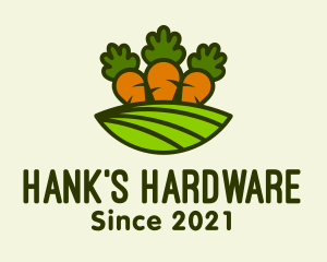 Carrot Vegetable Farm logo design