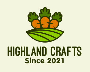 Carrot Vegetable Farm logo design