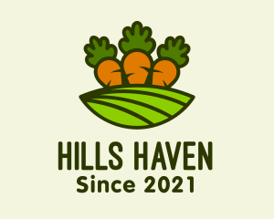 Carrot Vegetable Farm logo design