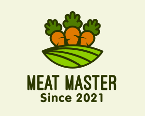 Carrot Vegetable Farm logo design