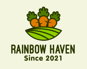 Carrot Vegetable Farm logo design