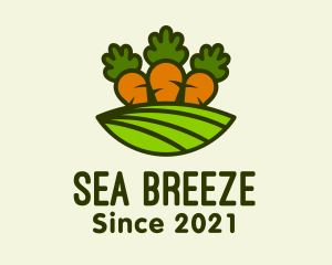 Carrot Vegetable Farm logo design