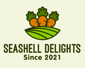 Carrot Vegetable Farm logo design