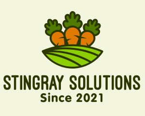 Carrot Vegetable Farm logo design